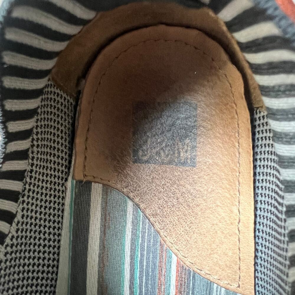 Johnston & Murphy Mens Duncan Black Knit Leather  Lace Up Shoe- Size 10.5M - Picture 9 of 10